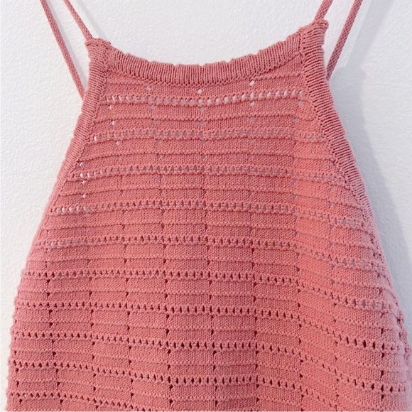 Free People Mallorca Fauxchet Crochet Sweater Maxi Dress NWT - Picture 6 of 14